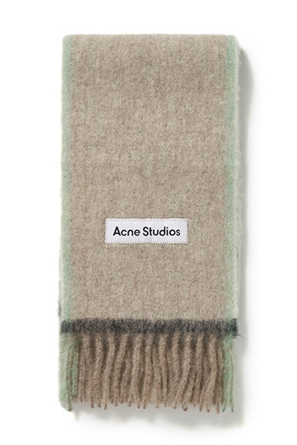 Acne Studios - 스카프/머플러 - [아크네스튜디오 ACNE STUDIOS] CA0290 BEIGE/GREY 공용 머플러