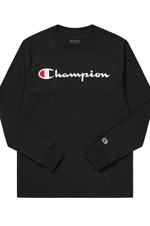 CHAMPION - 긴팔티셔츠 - [챔피온 Champion] 남성 긴팔티 GT78H Y06794 003