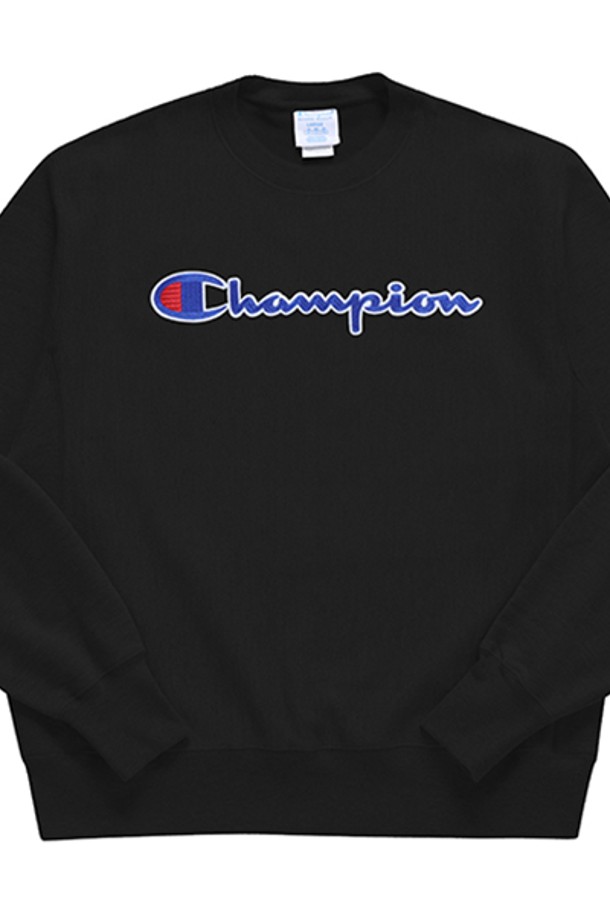 CHAMPION - 스웨트셔츠 - [챔피온 Champion] 남성 맨투맨 GF70 Y07471 BKC