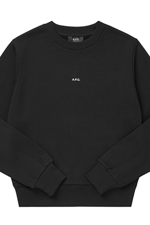 A.P.C. - 스웻셔츠 - [아페쎄 APC] 여성 맨투맨 COHBX F27912 TZC NOIR/BLANC