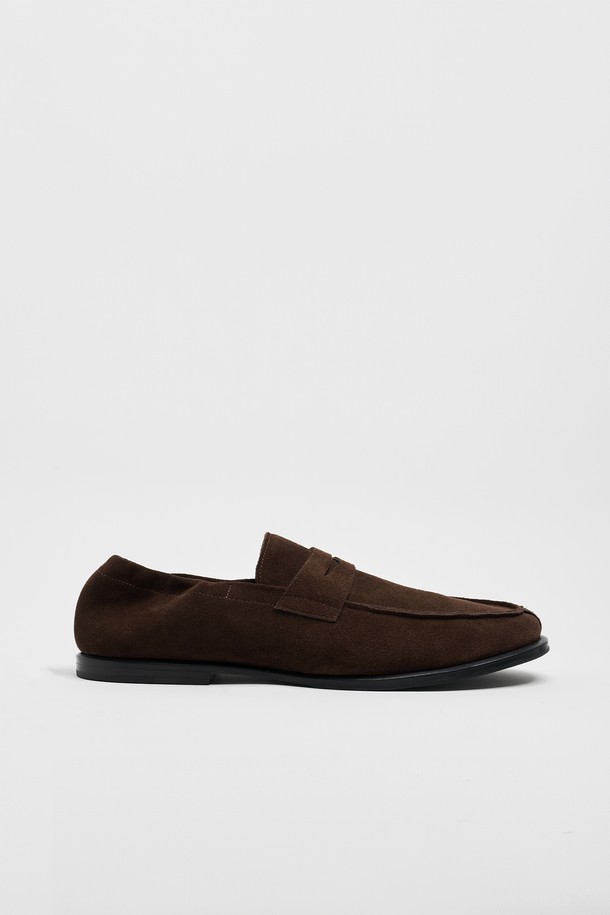 LOSTGARDEN - 드레스화 - UNIFORM Flat Loafer Brown