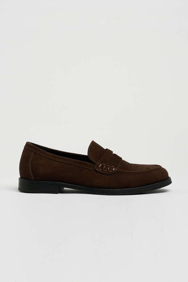 LOSTGARDEN - 드레스화 - UNIFORM Officer Loafer Brown