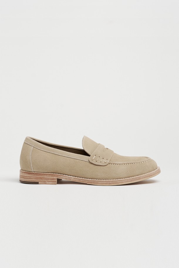 LOSTGARDEN - 드레스화 - UNIFORM Officer Loafer Sand