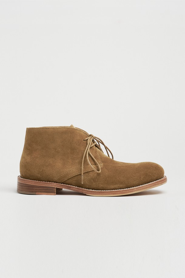 LOSTGARDEN - 드레스화 - UNIFORM Chukka Boots Beige