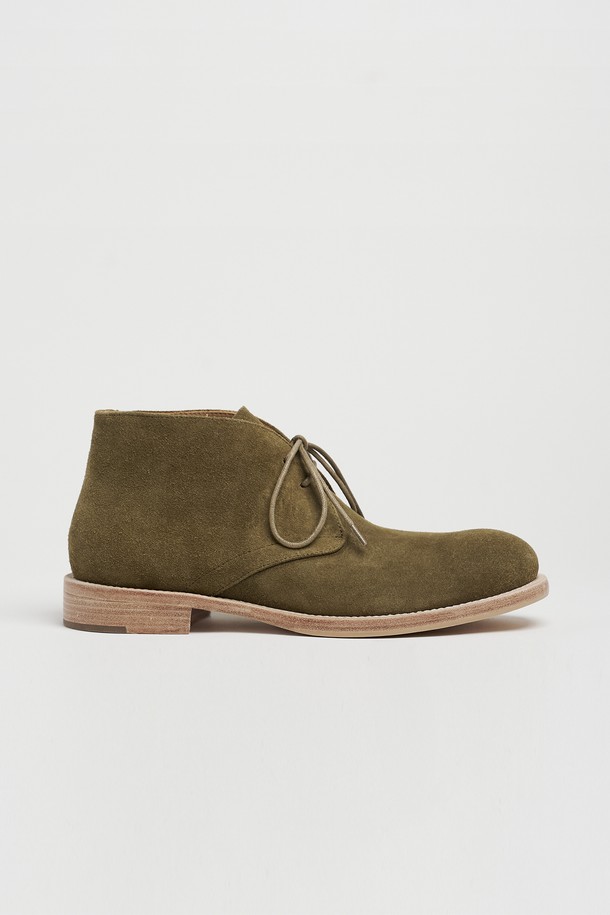 LOSTGARDEN - 드레스화 - UNIFORM Chukka Boots Green