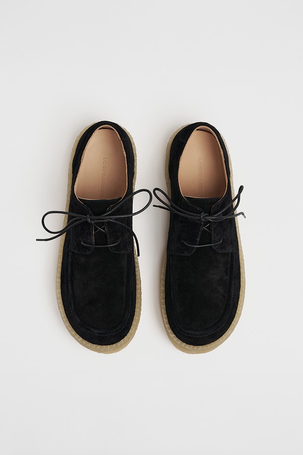 LOSTGARDEN - 드레스화 - UNIFORM Crepe Derby Black