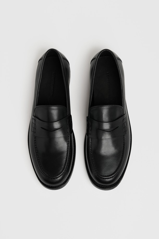 LOSTGARDEN - 드레스화 - UNIFORM Officer Loafer Black