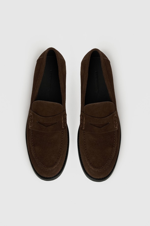 LOSTGARDEN - 드레스화 - UNIFORM Officer Loafer Brown