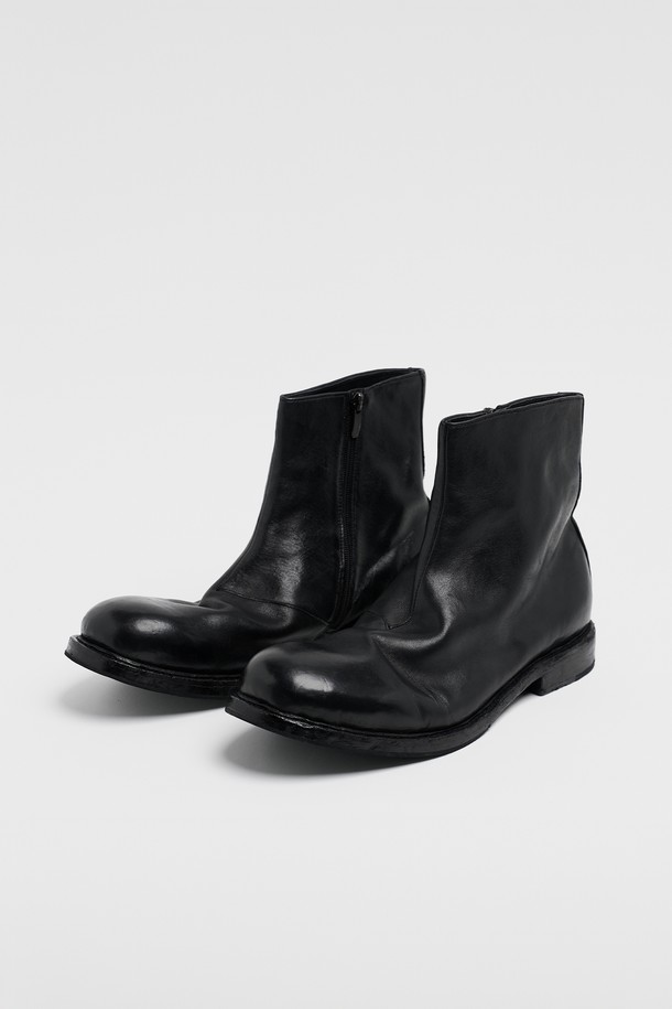 LOSTGARDEN - 드레스화 - UNIFORM Washed Boots Black