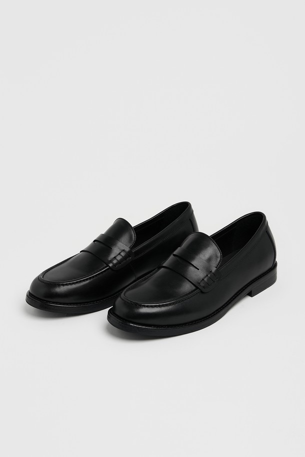 LOSTGARDEN - 드레스화 - UNIFORM Officer Loafer Black