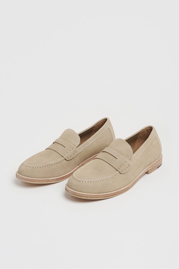 LOSTGARDEN - 드레스화 - UNIFORM Officer Loafer Sand