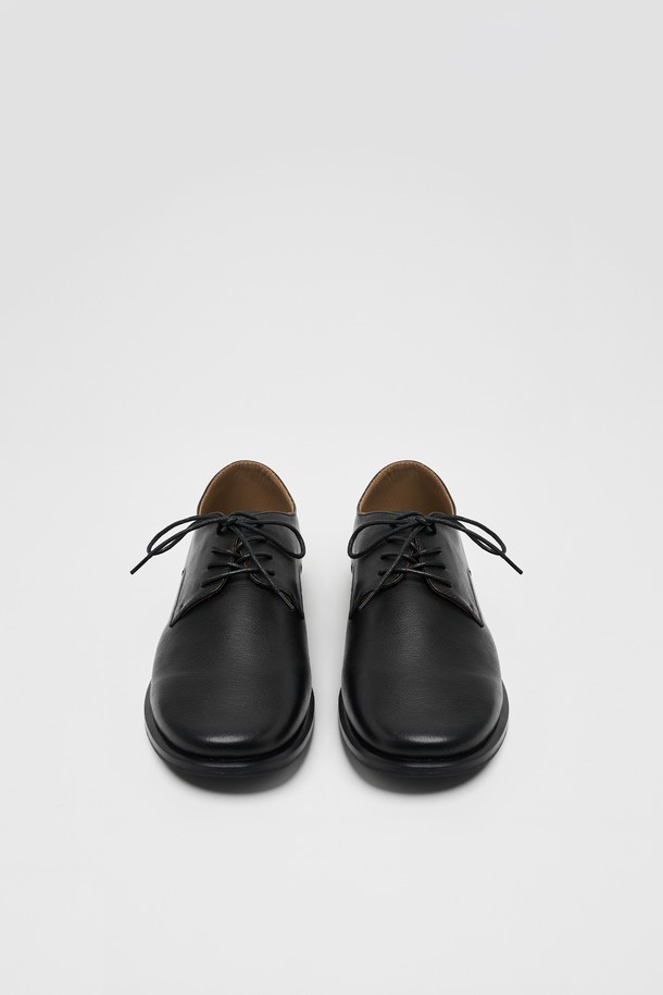 LOSTGARDEN - 드레스화 - UNIFORM Flat Derby Black