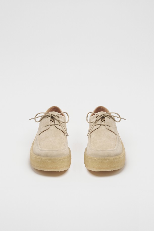 LOSTGARDEN - 드레스화 - UNIFORM Crepe Derby Beige