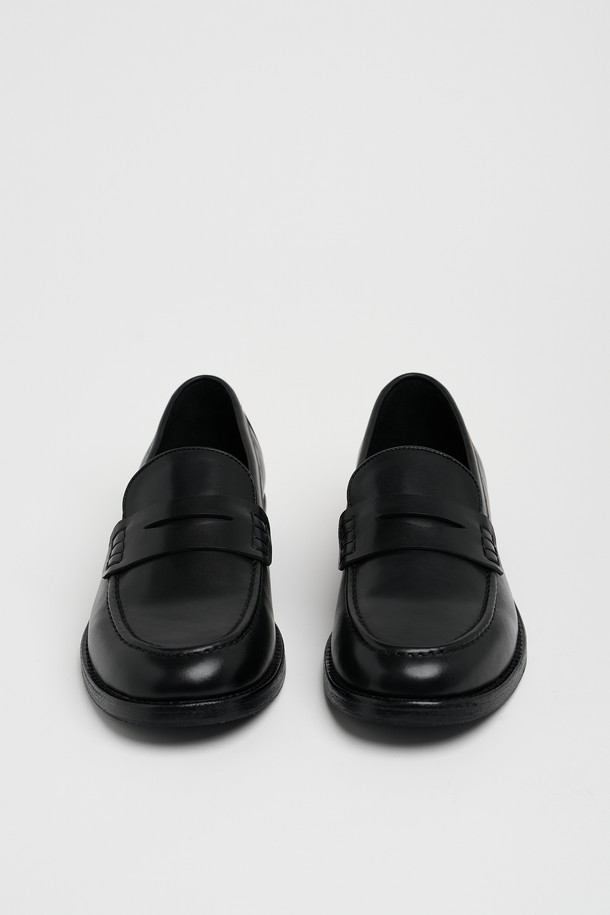 LOSTGARDEN - 드레스화 - UNIFORM Officer Loafer Black