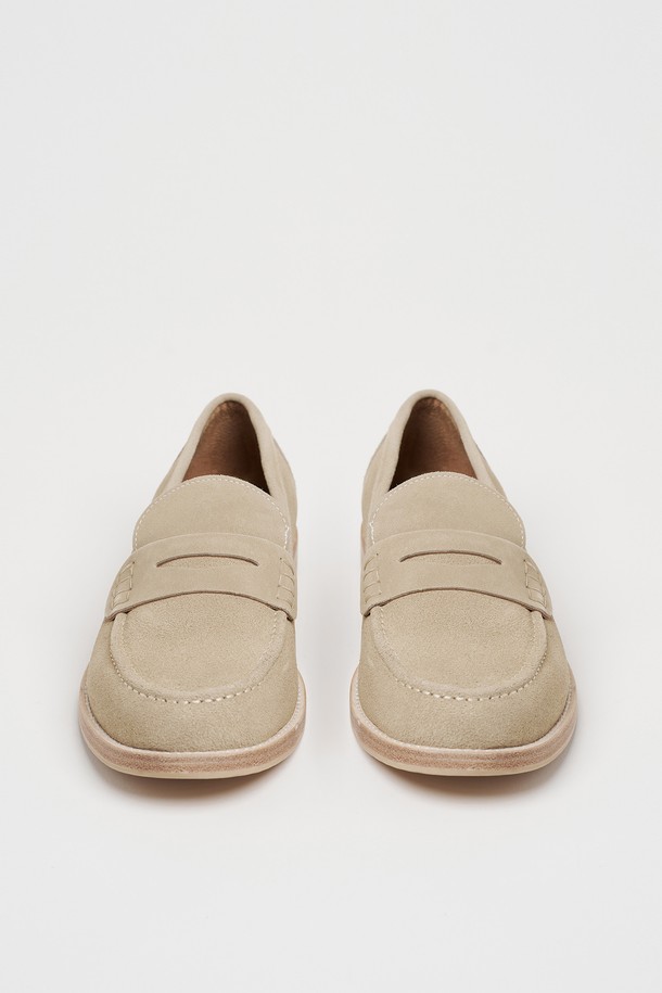 LOSTGARDEN - 드레스화 - UNIFORM Officer Loafer Sand