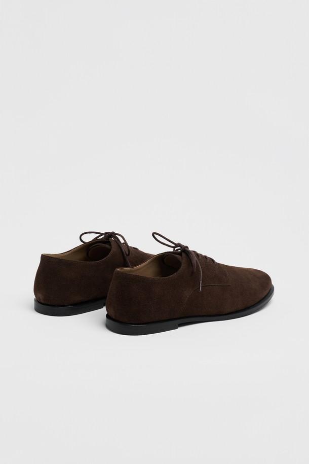 LOSTGARDEN - 드레스화 - UNIFORM Flat Derby Brown