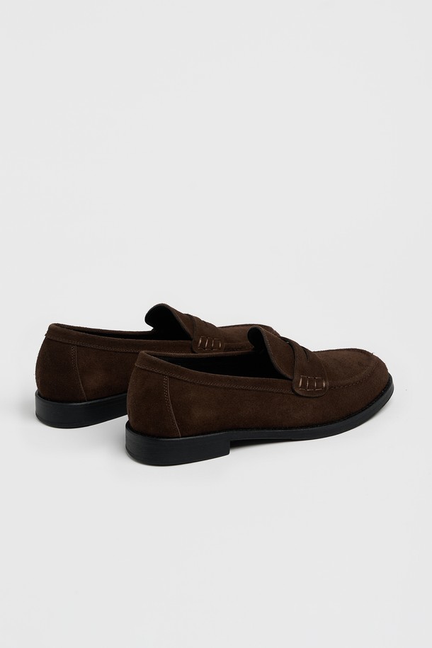 LOSTGARDEN - 드레스화 - UNIFORM Officer Loafer Brown