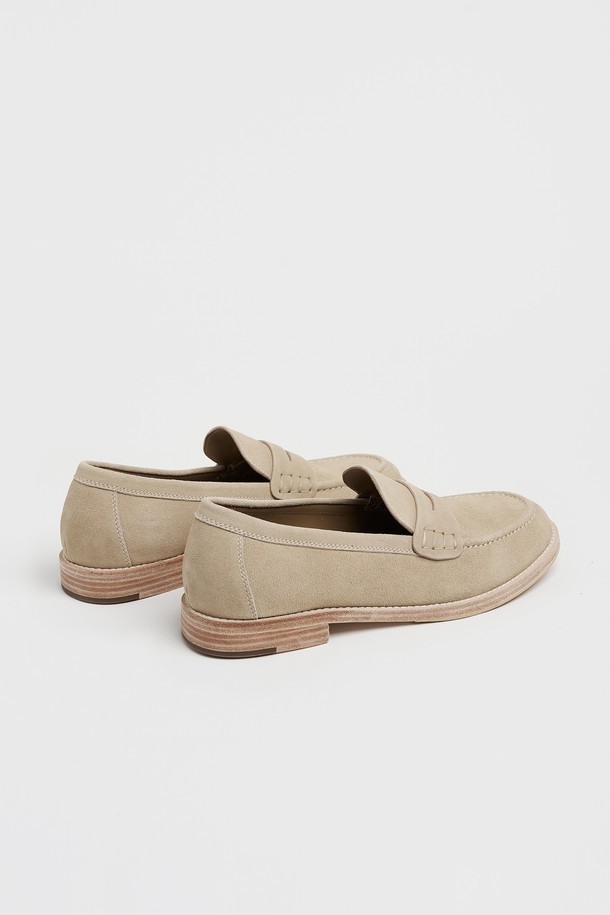 LOSTGARDEN - 드레스화 - UNIFORM Officer Loafer Sand