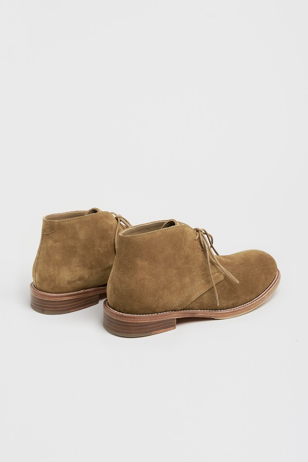 LOSTGARDEN - 드레스화 - UNIFORM Chukka Boots Beige