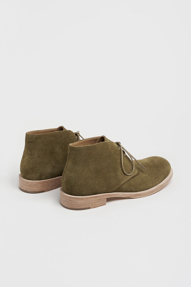 LOSTGARDEN - 드레스화 - UNIFORM Chukka Boots Green