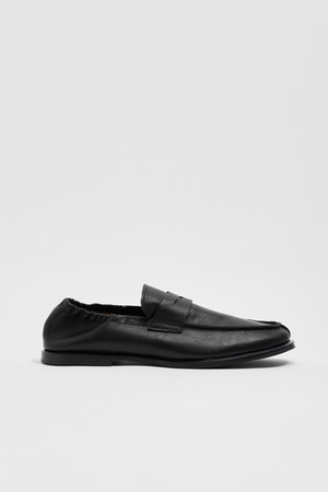 UNIFORM Flat Loafer Black