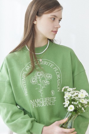 Margaret Sweatshirt - Moss Green