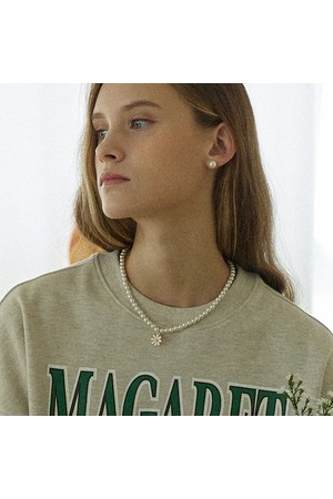 Daisy Pearl Necklace - Gold