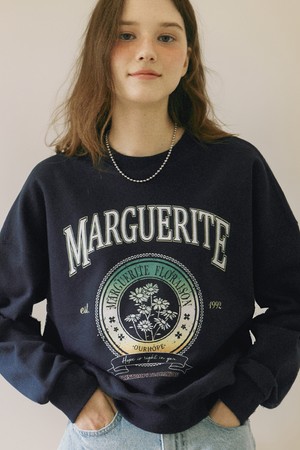Gradation Margaret Sweatshirt - Navy