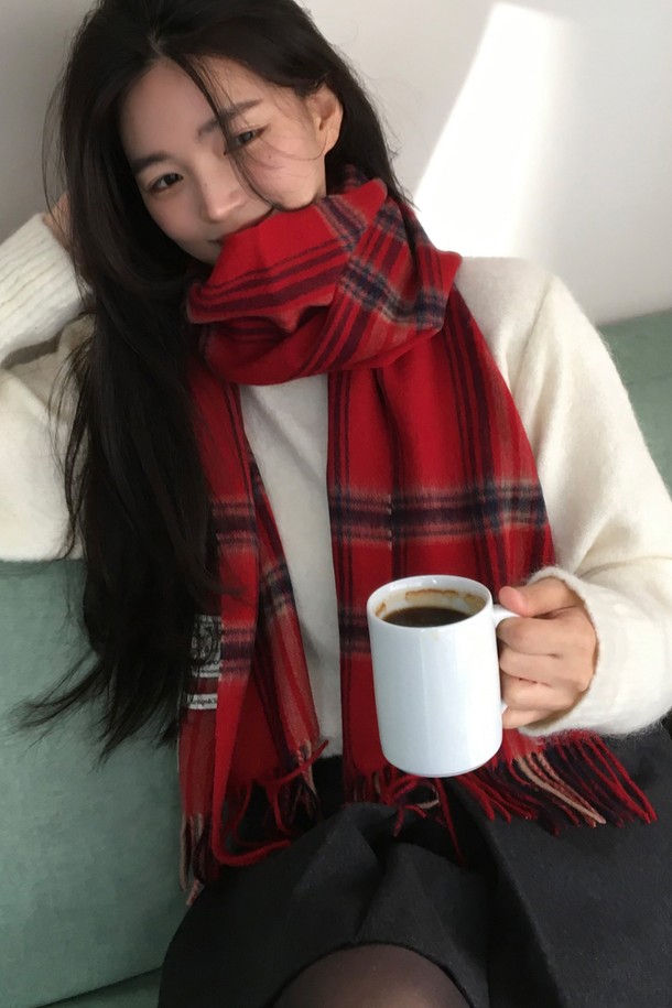 Ordinary Check Wool 머플러 - 레드 체크는 울 소재로 제작되어 부드러운 촉감과 뛰어난 보온성을 자랑합니다. 가을, 겨울 시즌에 착용하기 좋으며, 일상, 출근룩, 모임룩 등 다양한 TPO에 활용할 수 있습니다. 클래식하고 베이직한 디자인에 레드와 블랙 컬러의 체크 패턴이 더해져 미니멀, 캐주얼 스타일 모두 소화 가능합니다. 두꺼운 두께감으로 따뜻함을 더하며, 목도리로 활용하여 스타일리시하게 연출할 수 있습니다.
