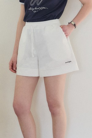 Comfy Cotton Shorts - White