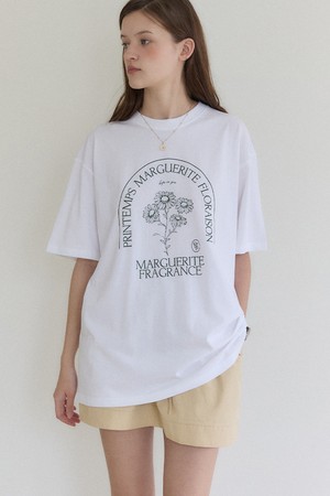 Marguerite Overfit T-shirt - White