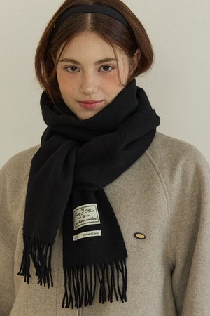 Ordinary Wool Muffler - Black