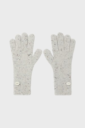 Freckle Wool Knit Gloves - 4color