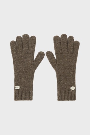 Freckle Wool Knit Gloves - 4color