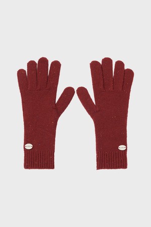 Freckle Wool Knit Gloves - 4color