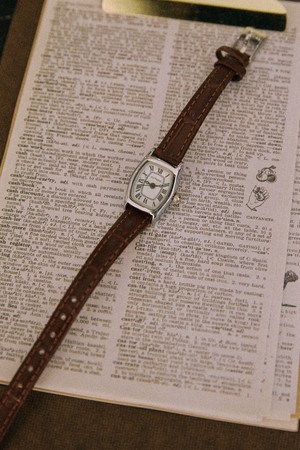 헥사 클래식 레더 와치 - Brown