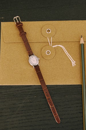 일립스 클래식 레더 와치 - Brown