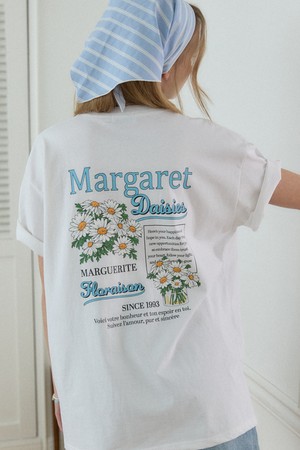 마가렛 포스터 티셔츠 - White