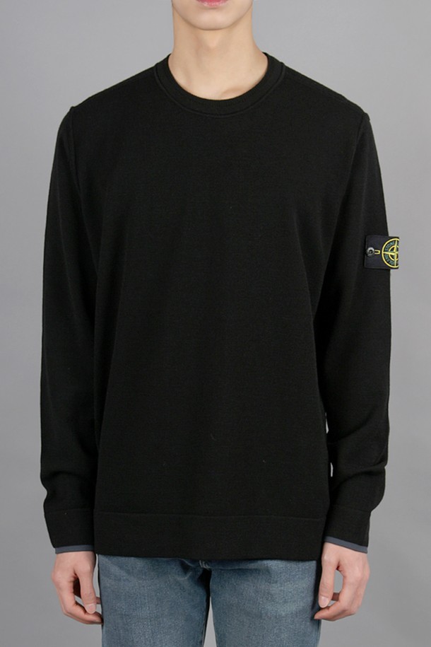 STONE ISLAND - 스웨터 - 스톤아일랜드 스트레치 울니트 레귤러핏 7915526A1 V0029 매니아온