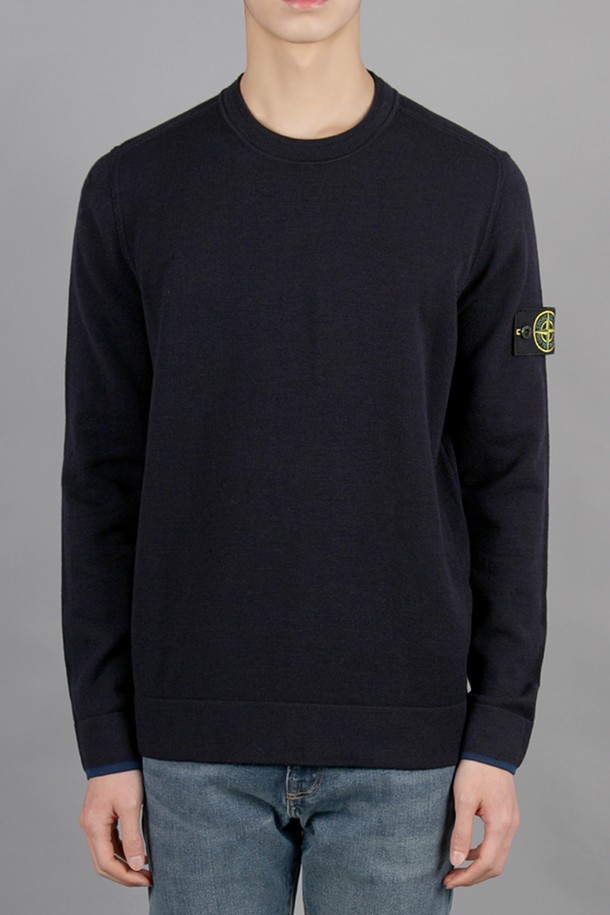 STONE ISLAND - 스웨터 - 스톤아일랜드 스트레치 울니트 레귤러핏 7915526A1 V0020 매니아온