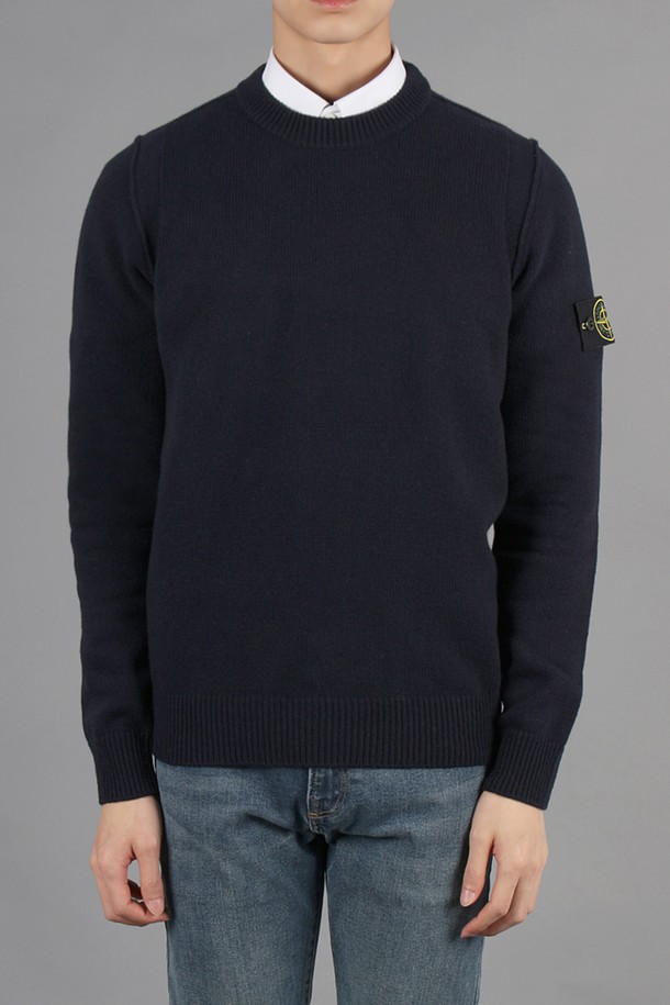 STONE ISLAND - 스웨터 - 스톤아일랜드 스토키네트 스티치 울니트 7915508A3 A0020 매니아온