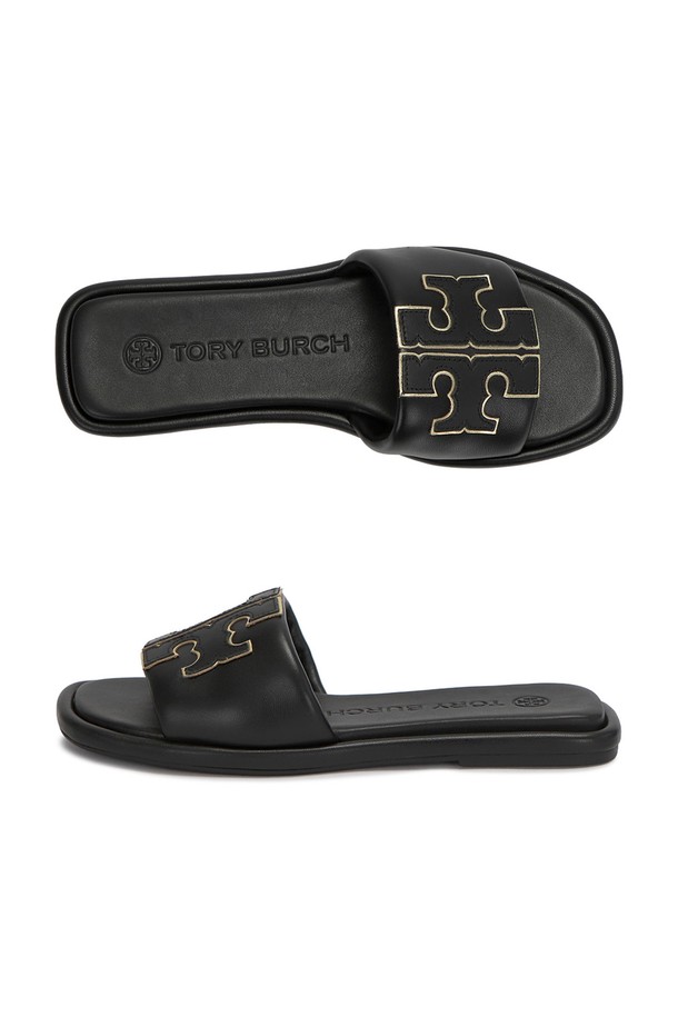 TORY BURCH - 샌들/뮬/슬리퍼 - 토리버치 더블T 스포츠 슬라이드 79985 013 매니아온