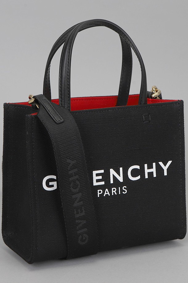 GIVENCHY - 토트백 - 지방시 G-TOTE 캔버스 토트백 미니 BB50N0B1F1 001 매니아온