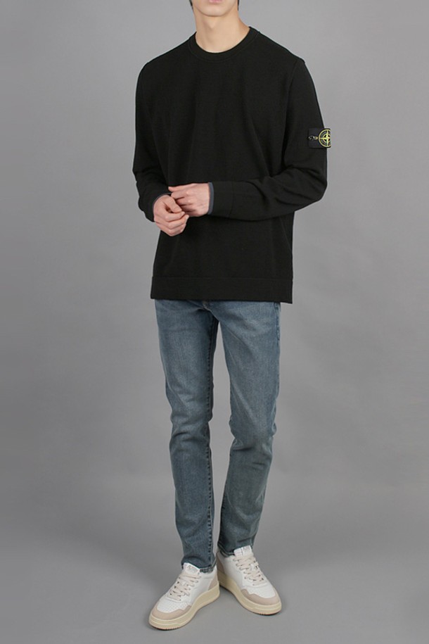 STONE ISLAND - 스웨터 - 스톤아일랜드 스트레치 울니트 레귤러핏 7915526A1 V0029 매니아온