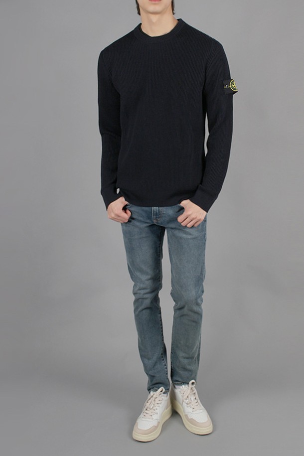 STONE ISLAND - 스웨터 - 스톤아일랜드 풀 카디건 스티치 울니트 7915553C2 A0020 매니아온