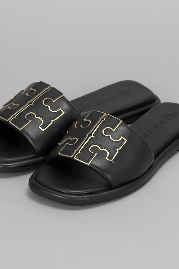 TORY BURCH - 샌들/뮬/슬리퍼 - 토리버치 더블T 스포츠 슬라이드 79985 013 매니아온