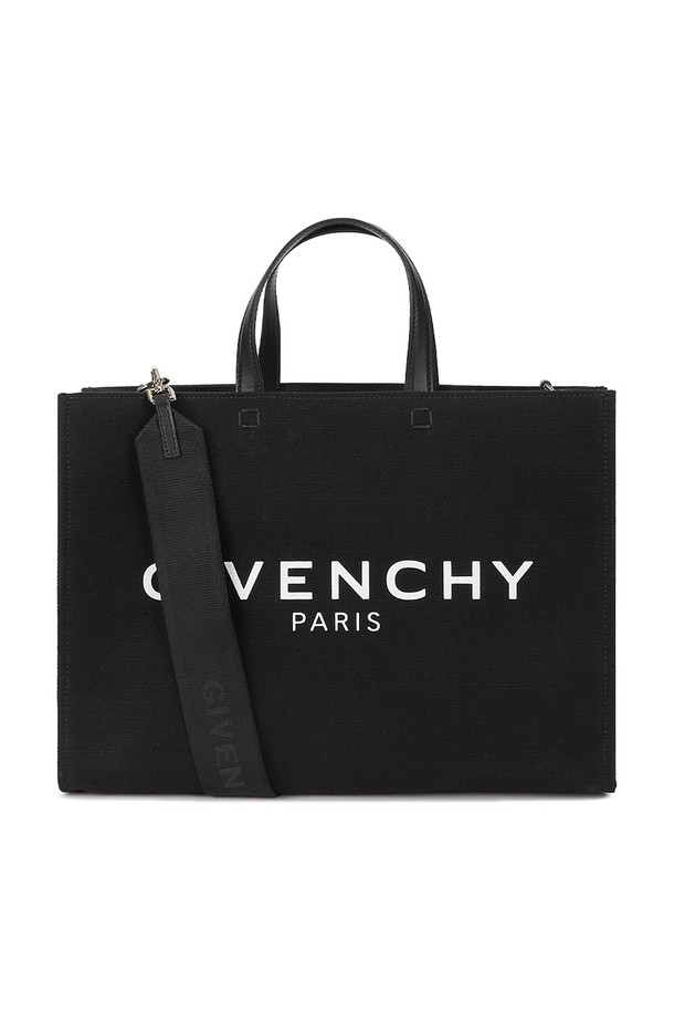 GIVENCHY - 토트백 - 지방시 G-TOTE 캔버스 토트백 미듐 BB50N2B1F1 001 매니아온