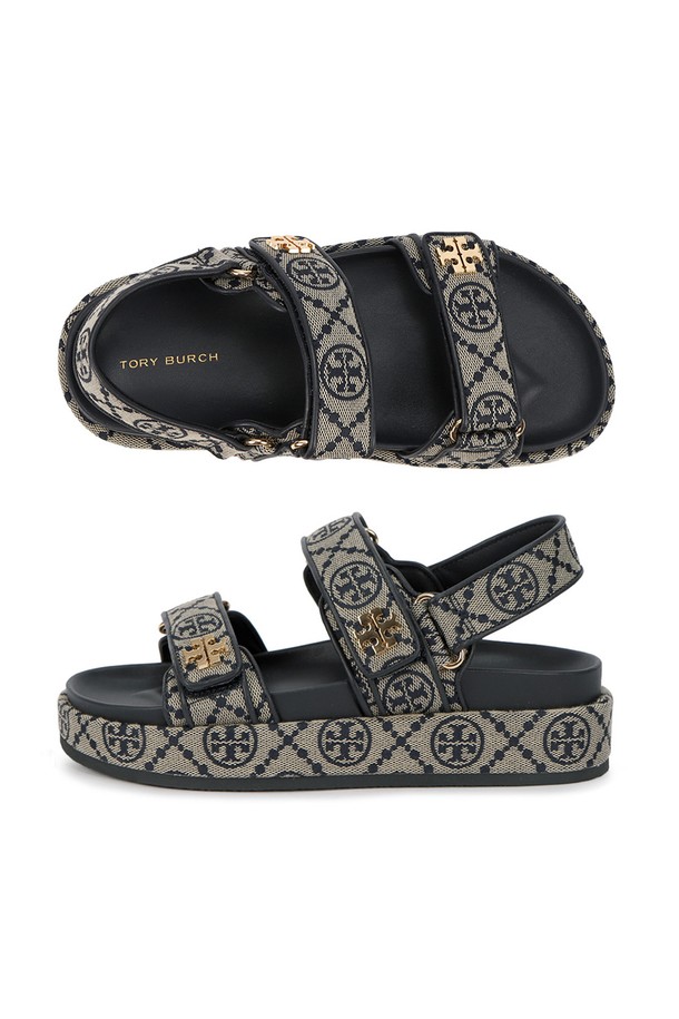 TORY BURCH - 샌들 - 토리버치 자카드 키라 스포츠 샌들 155154 430 매니아온