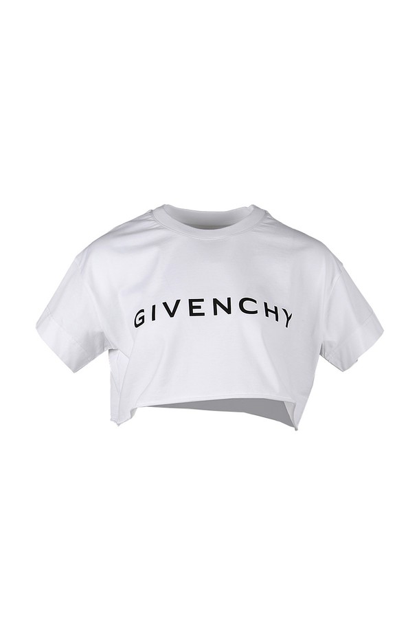 GIVENCHY - 반소매 티셔츠 - 지방시 아키타입 크롭티 BW70C53YAC 100 매니아온