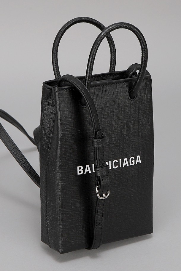 BALENCIAGA - 크로스백 - 발렌시아가 폰홀더 크로스백 미니 757773 0AI2N 1000 매니아온